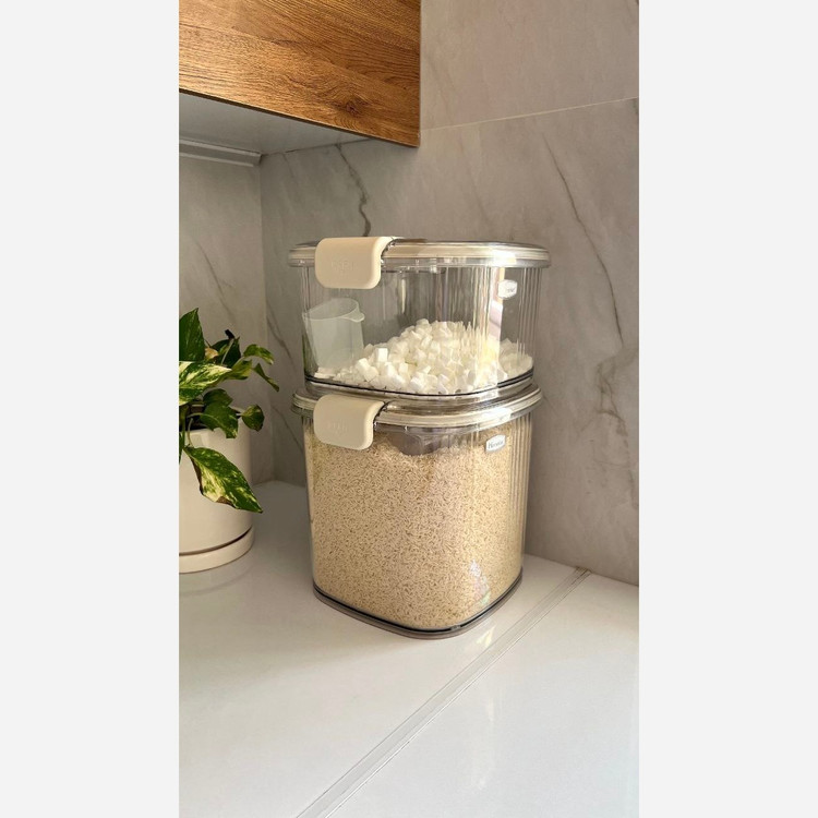 سطل برنج و قند پنج کیلویی