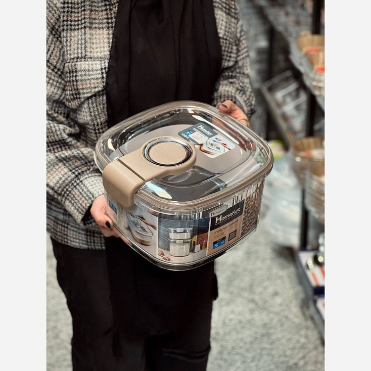 سطل برنج و قند پنج کیلویی