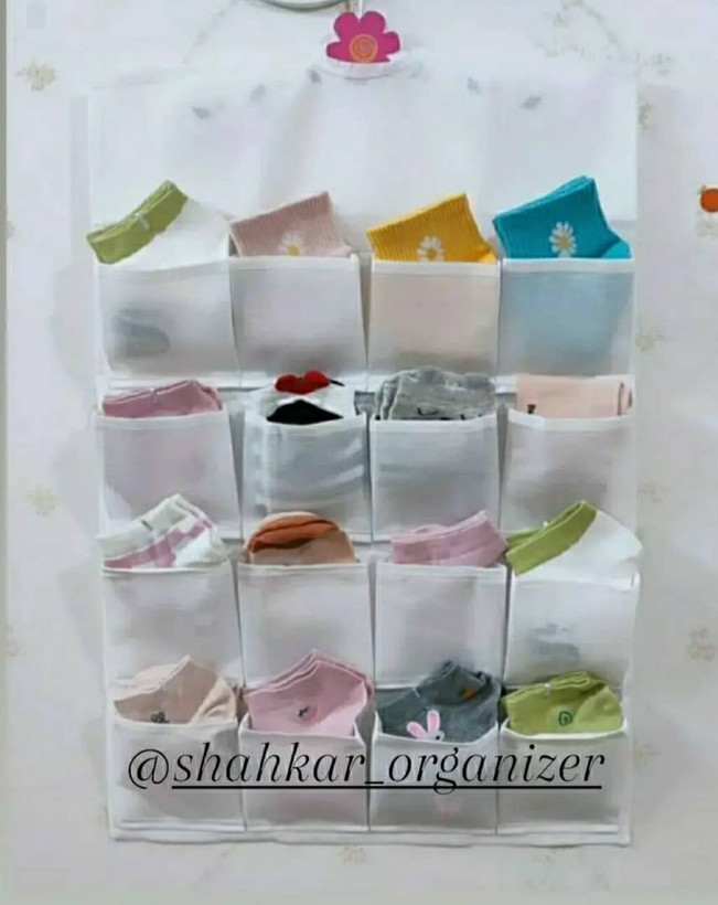 جاجورابی آویز پارچه ای