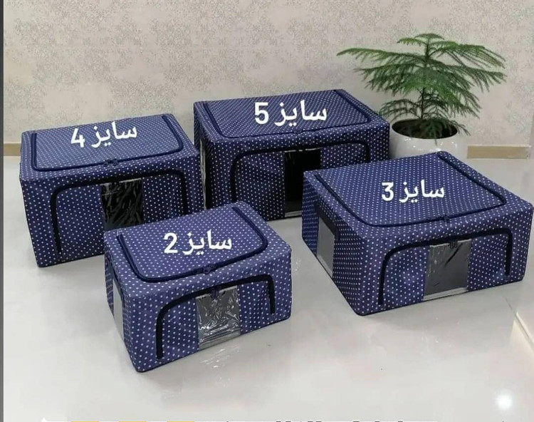 باکس برزنتی اسکلت دار درب دار سایز 2