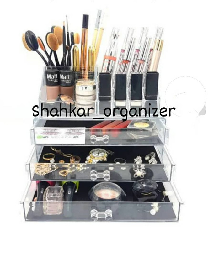 استند آرایشی 3 کشو